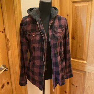 Plaid Kismet Zip-up Hoodie